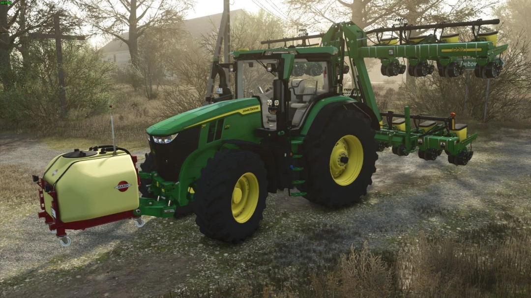 John Deere 1720 16R30 2012 tractor mod in Farming Simulator 25