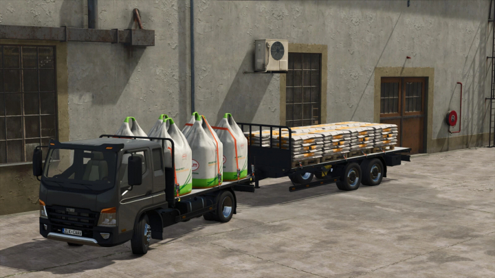 fs25-mods,  Multi Purpose Trailer v1.0.0.0 for FS25 with cargo in Farming Simulator 25 mods.