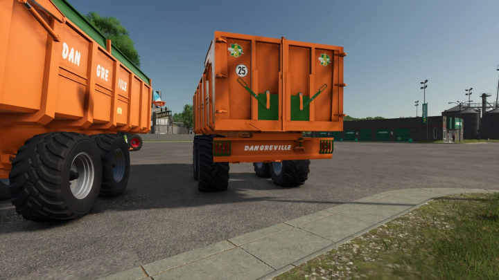 fs25-mods,  Dangreville trailer in FS25 mod pack, Farming Simulator 25