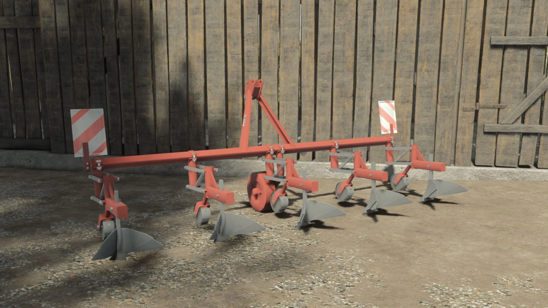 FS25 mod Agromet P431 & P441 displayed against a wooden wall