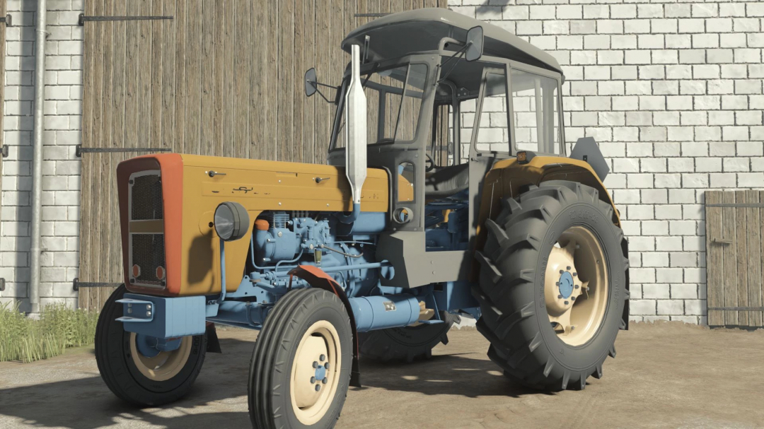 Ursus C355-C360 tractor mod for Farming Simulator 25, featuring classic design elements.