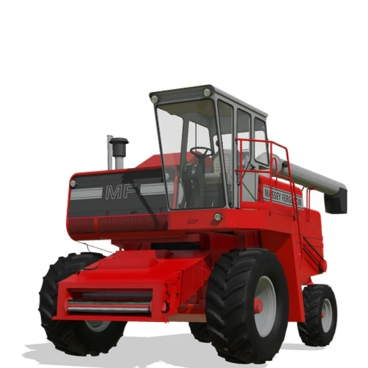 fs25-mods,  Farming Simulator 25 mod: FS25 MF860 Edit v1.0.0.0 tractor with large tires and enclosed cab, popular in FS25 farming activities.