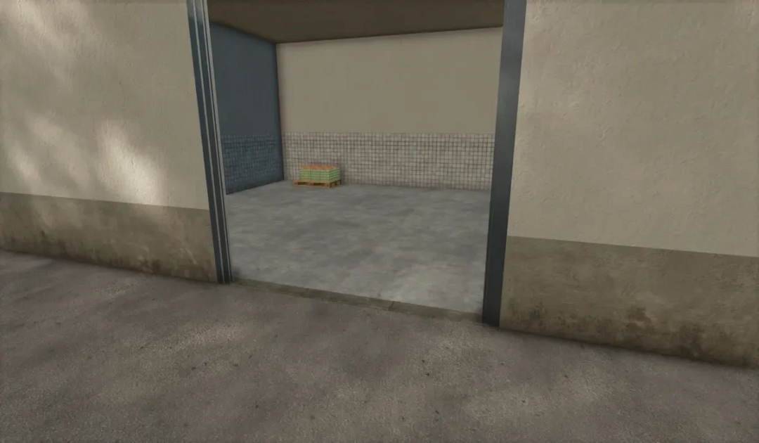 Open chicken coop in Farming Simulator 25 with a hay pallet inside, part of FS25 mods.