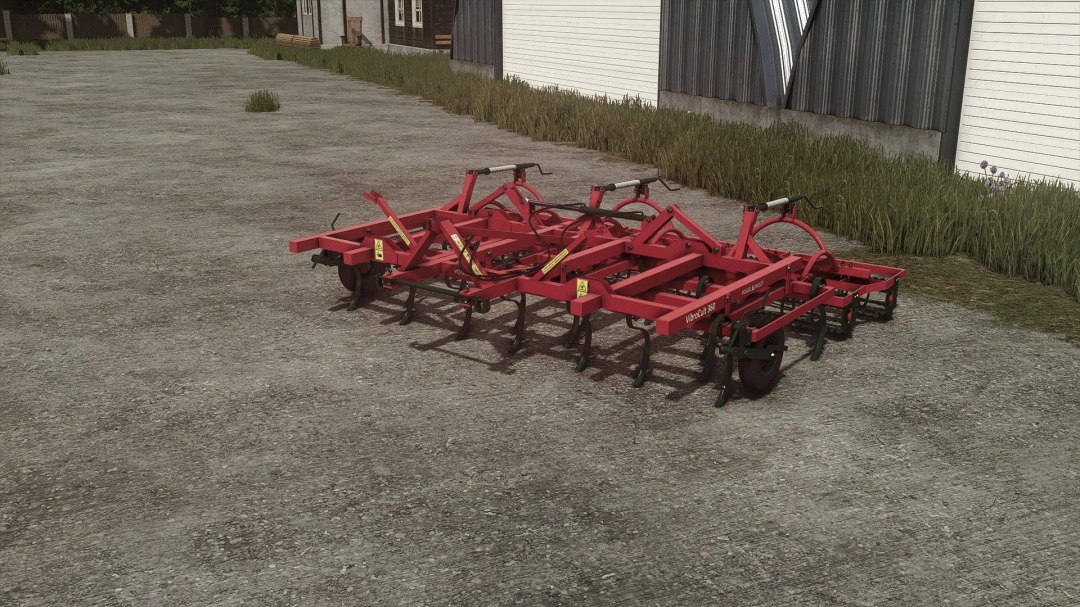 Vogel Noot VibroCult 360 v1.0.0.0 in Farming Simulator 25, a farming mod designed for soil cultivation with vibration technology.