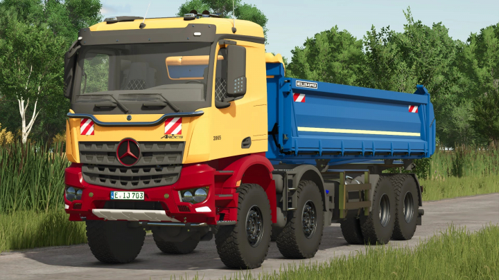 fs25-mods, Mercedes Benz Arocs Agrar v1.0.0.0