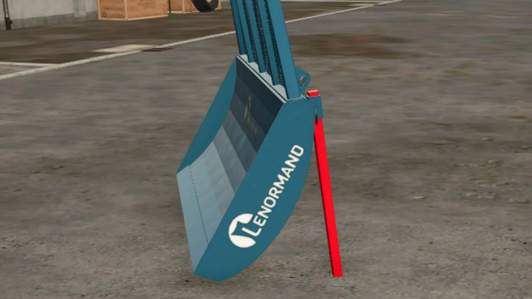 LeNormand silage blade v1.0.0.0 for Farming Simulator 25, a mod designed for efficient silage processing in the game.