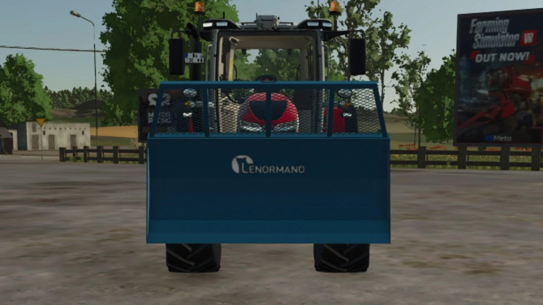 Farming Simulator 25 mod: LeNormand silage blade v1.0.0.0 for efficient forage handling in Farming Simulator 25.