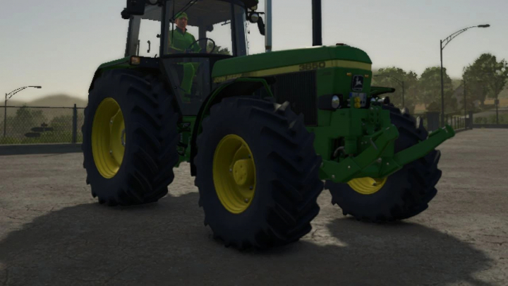 fs25-mods, Farming Simulator 25 mod: John Deere 3650 tractor with detailed features, suitable for FS25 gameplay and customization.