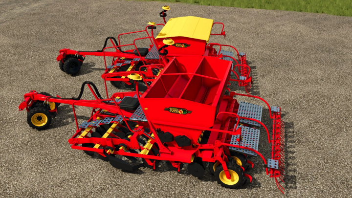fs25-mods, Farming Simulator 25 mod: Väderstad Rapid 300C seed drill for efficient planting in FS25.