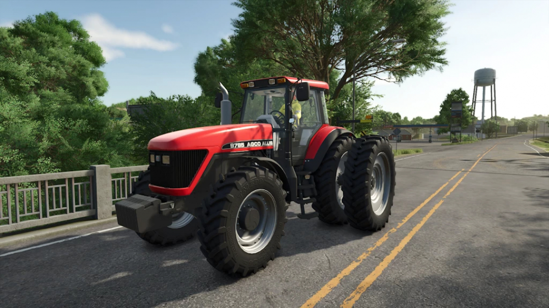 Farming Simulator 25 mod featuring the Agco 600 tractor, a versatile FS25 mod ideal for farming tasks with detailed graphics.
