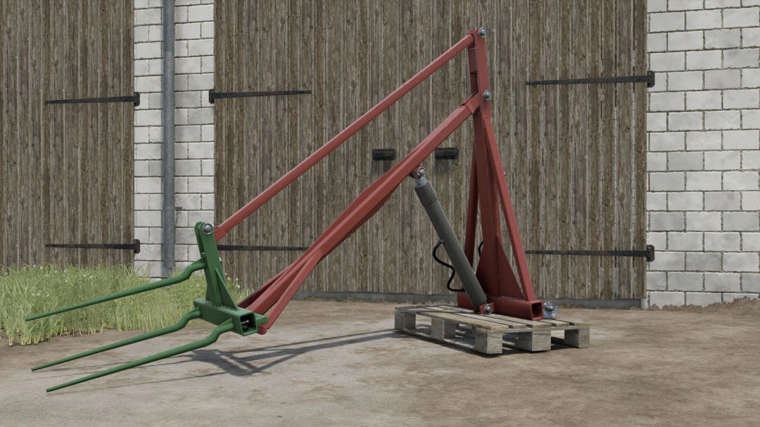 Back Lifter for tractors v1.0.0.0 from FS25 mods, ready for farming simulator 25.