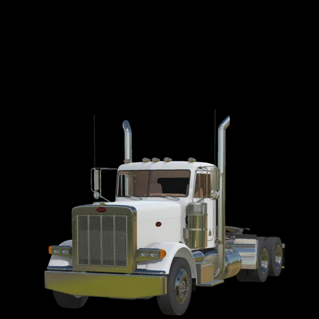 Farming Simulator 22 mod showcasing the LL22 Pete 379 v1.0.0.0 truck, ideal for hauling in Farming Simulator 22.