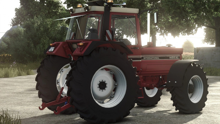 fs25-mods, Farming Simulator 25 mods: Case IH International 1455XL tractor with detailed model and realistic textures.