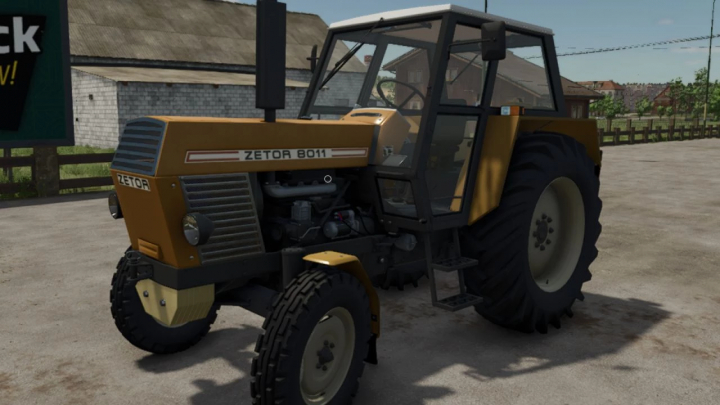 fs25-mods,  FS25 mod Zetor 8011/8045 tractor from Farming Simulator 25 with detailed exterior view.