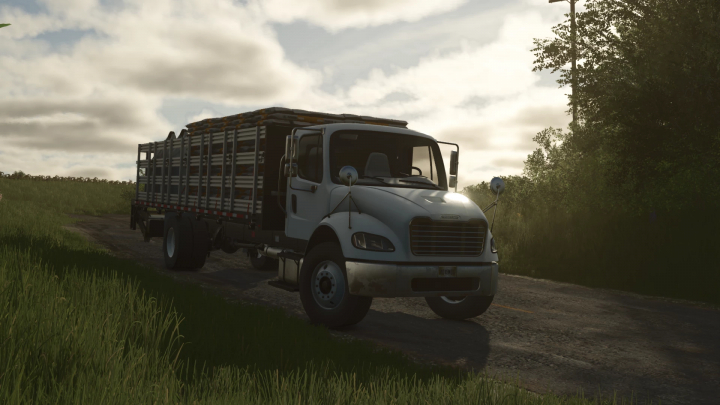 fs25-mods,  Freightliner M2 Stakebed v1.3.0.0