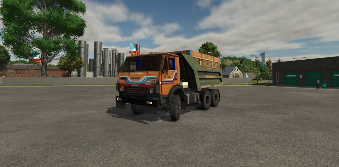 Farming Simulator 25 mods: Vintage KamAZ 5511 truck mod in Farming Simulator 25.