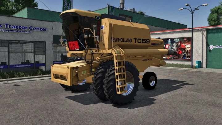 fs25-mods, FS25 mod of New Holland TC 59 Edit BR, a detailed farming simulator harvesting machine in Farming Simulator 25.