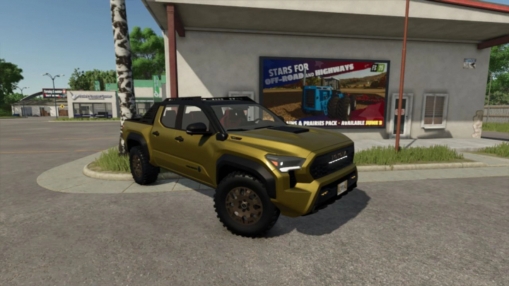 fs25-mods, Farming Simulator 25 mod - Toyota Tacoma TRD PRO v1.0.0.0, off-road vehicle, in-game mod for FS25