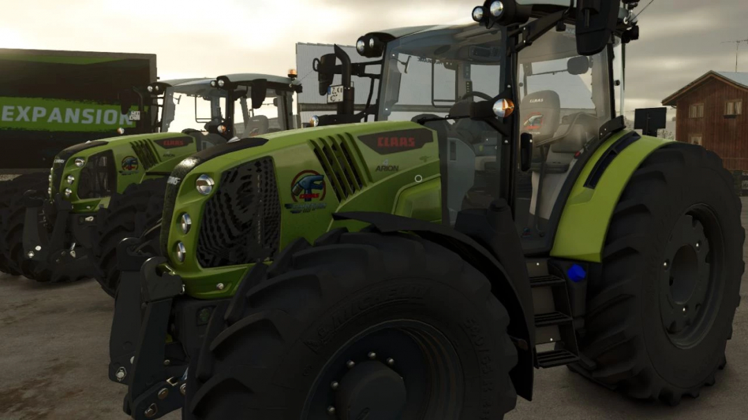 Farming Simulator 25 mod: Claas Arion 4 Competition tractor from FS25 mods collection.