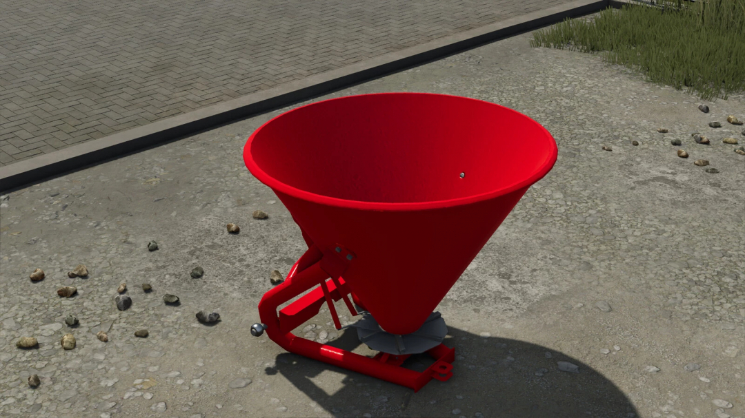 Red Lizard BI 400 seed hopper tractor mod for Farming Simulator 25, ideal for efficient planting in FS25 mods.