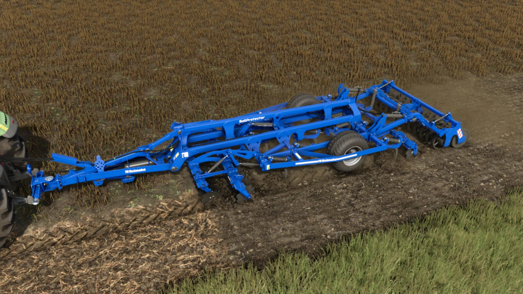 Farming Simulator 25 mod: Rolmako SoilProtector v1.0.0.0 implementing soil protection during field work.