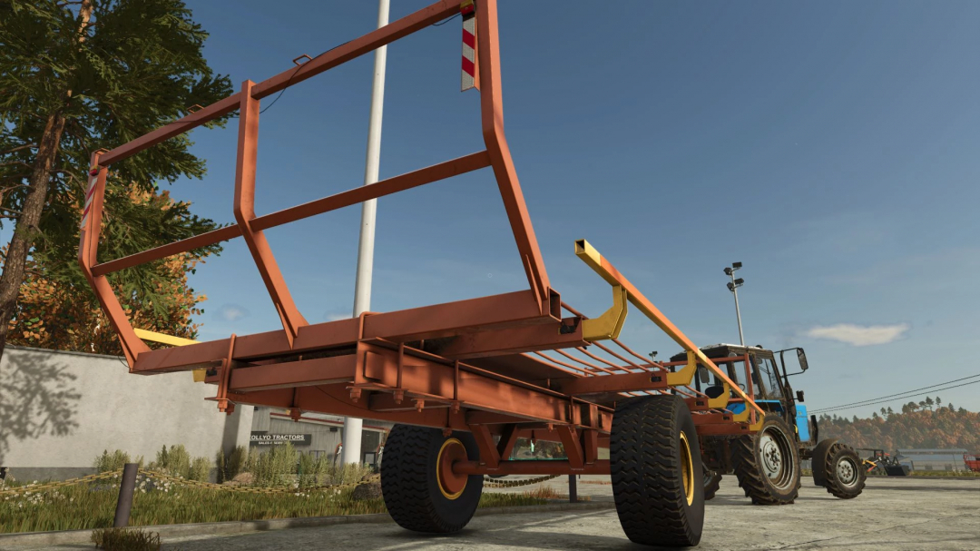 Farming Simulator 25 mod: Samopal Bale v1.0.0.0 for realistic bale handling in FS25.