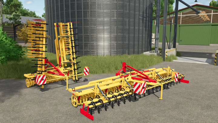 fs25-mods,  Farming Simulator 25 mods: Sopema Pousse Avant v1.0.0.1 agricultural implement for soil cultivation.