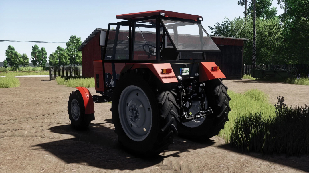 Farming Simulator 25 mod: Belarus 82MK tractor, detailed agricultural vehicle for FS25 gameplay.