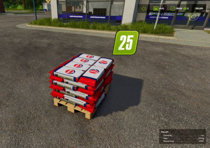 fs25-mods, Shur Gain Mineral Feed
