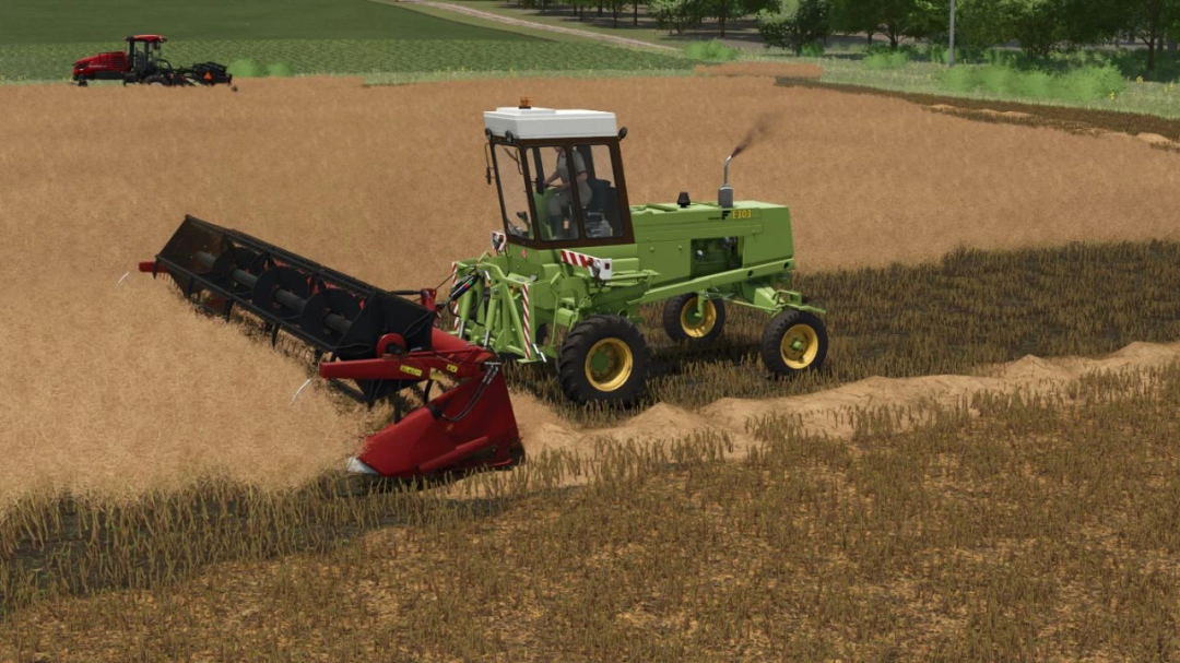 Farming Simulator 25 mod: Fortschritt E 303 Pack v1.0.0.0 in action on the field.