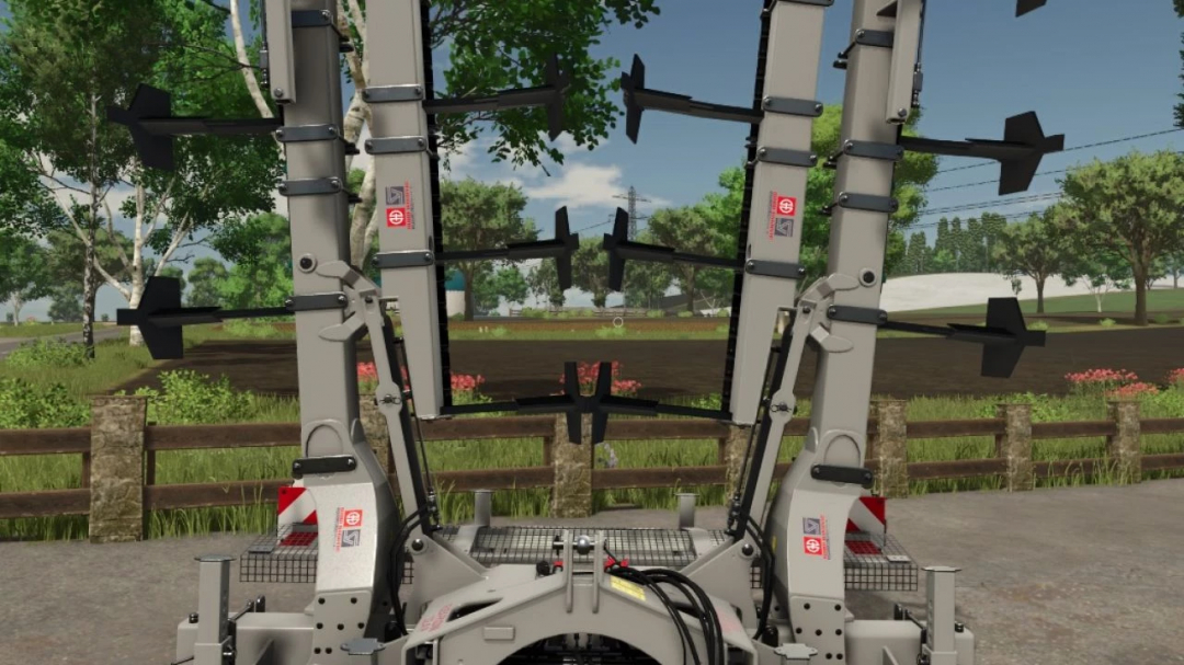 Farming Simulator 25 mod: Euro Sakovi Flex-Plow 12.4P v1.0.0.0 for realistic cultivation.