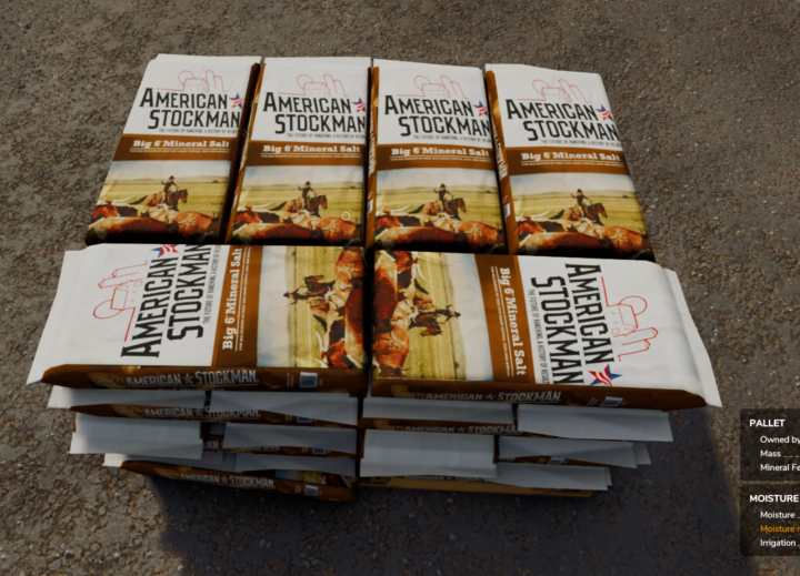 fs25-mods, American Stockman Mineral Feed v1.0.0.0