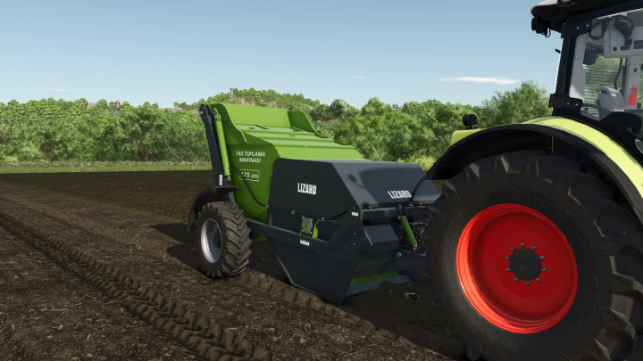 fs25-mods, Farming Simulator 25 mod featuring the Lizard Ozn Stone Collector for efficient stone collection in farming tasks.