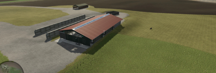fs25-mods, Farming Simulator 25 mod: Mason County, West Virginia Map v1.0.0.0 with farm buildings and fields.