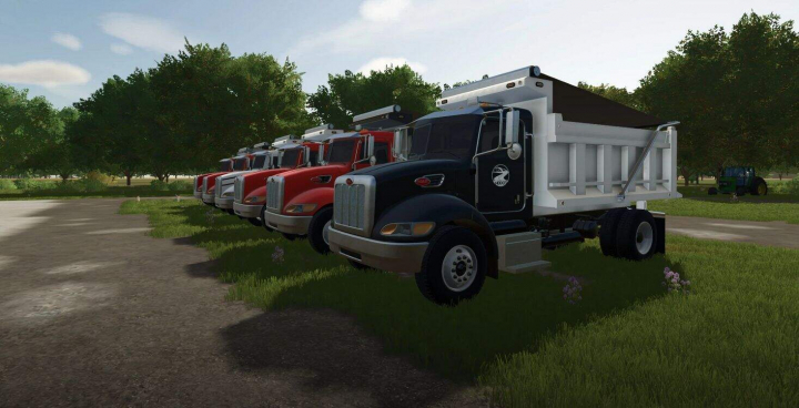 fs25-mods,  Peterbilt 340 DUMP v1.0