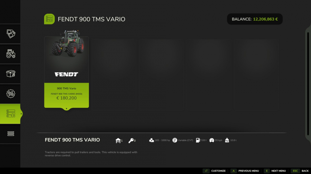 Fendt 900 TMS V1.0