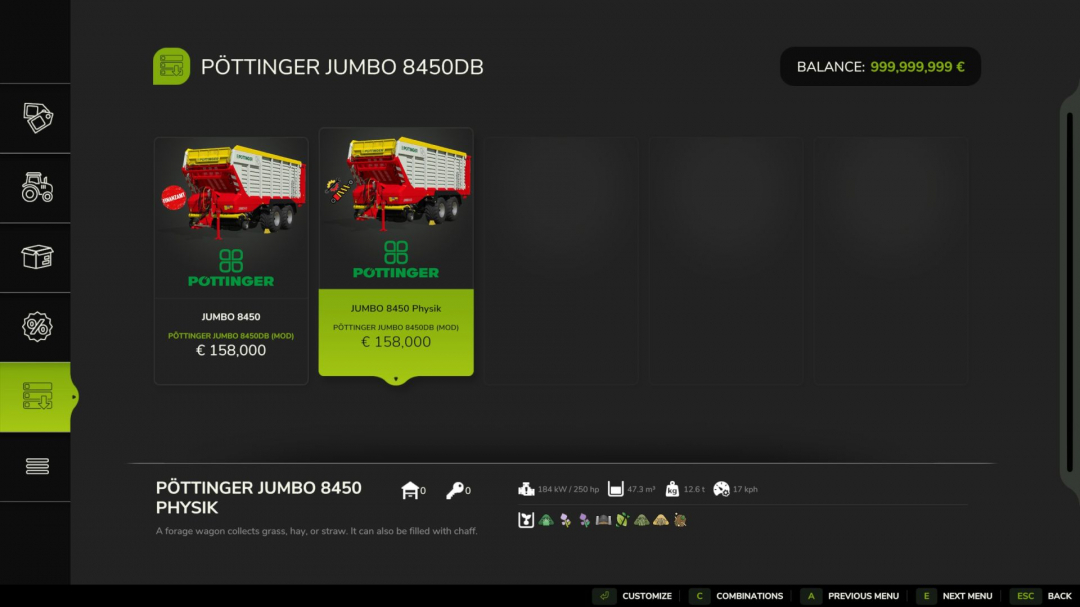 Pöttinger Jumbo 8450 DB+ V1.0.0.4