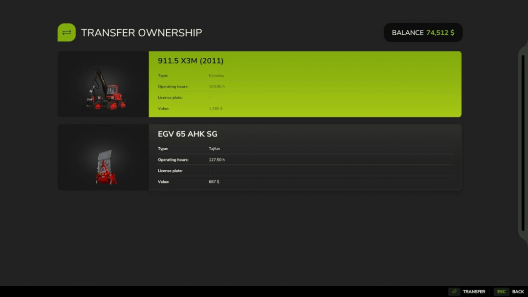 Transfer Ownership V1.0