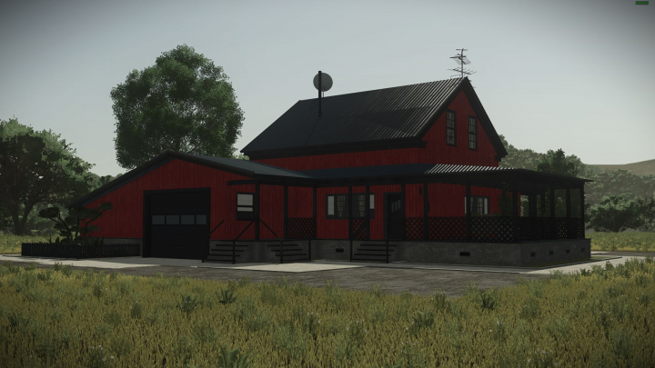 fs25-mods,  American Canadian Farmhouse V1.0