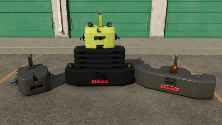 fs25-mods,  CLAAS Adjustable Weight Pack v1.0