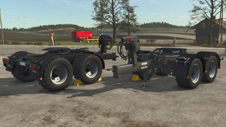 fs25-mods, Equipment Dolly Trailer V1.0