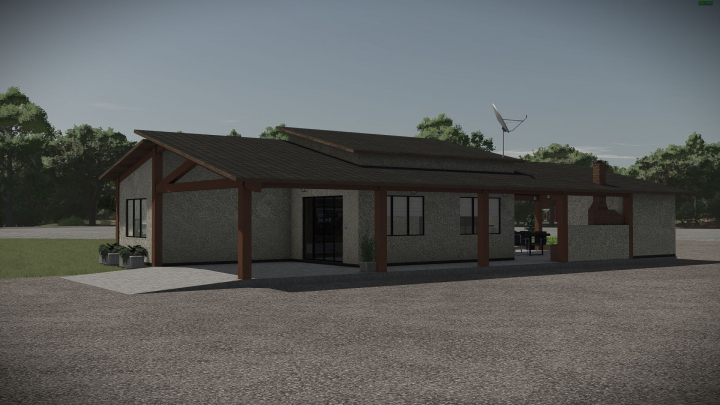 fs25-mods,  House With Pool V1.0