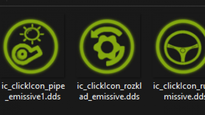 fs25-mods, Interactive Control custom icons V1.0
