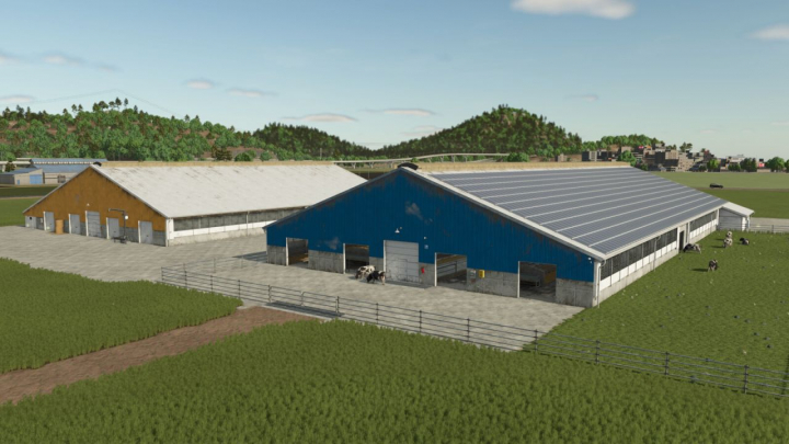 fs25-mods,  Lizard Cow Barns V1.0
