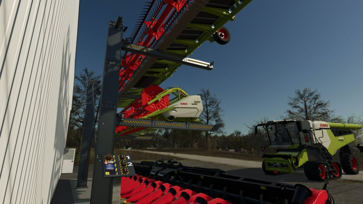 fs25-mods,  Lizard Hydra-Glide Header Storage System V1.0