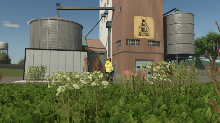 fs25-mods, Modernized Flour Mill V1.4