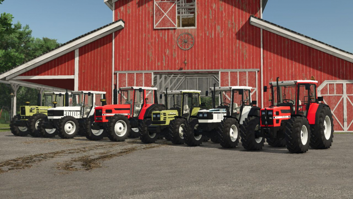 fs25-mods, Same Lamborghini And Hurlimann Tractor Pack V1.0