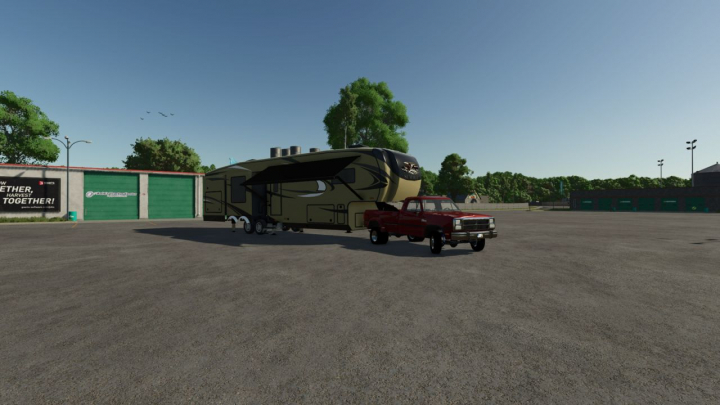 fs25-mods,  Summit 43ft 5th Wheel Camper V1.0