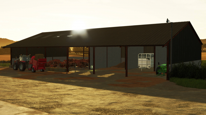 fs25-mods,  UK Cattleshed with Storage v1.0