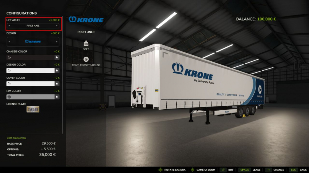Automatic Lifting Axle System V1.0